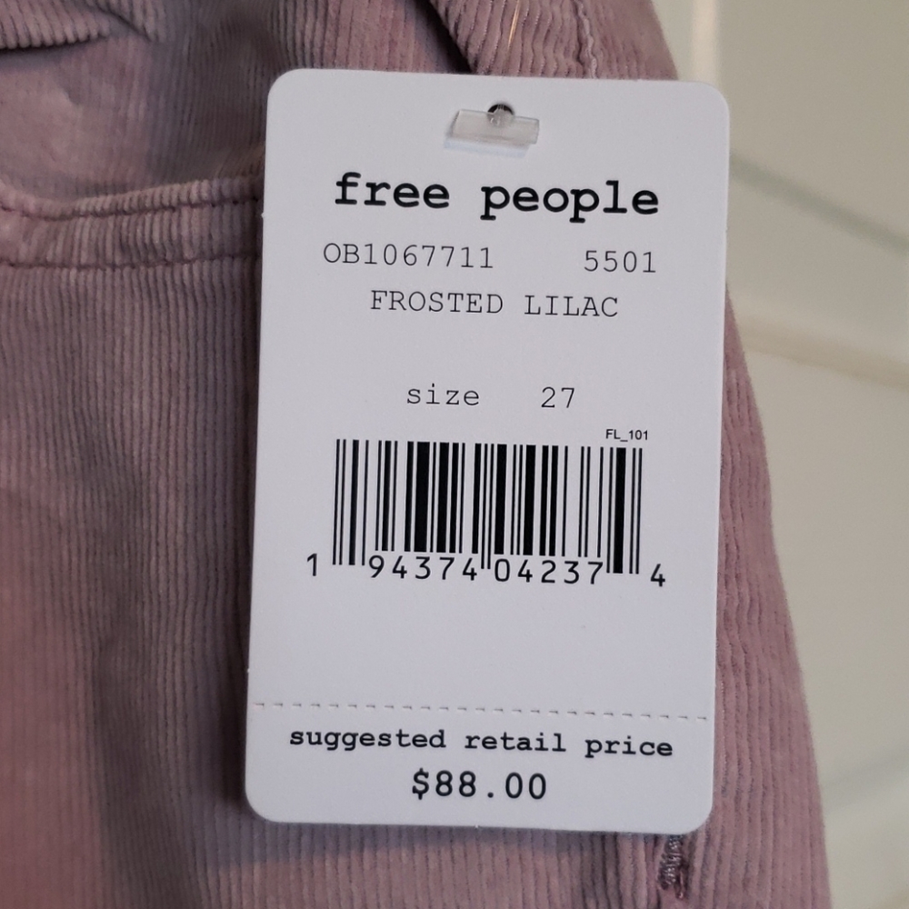 Free People Sunchaser Corduroy Skinny Pants - Picture 3 of 3